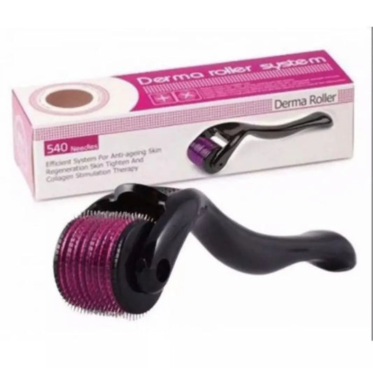 Derma Roller With 540 Micro Needle Skin Therapy 0.5 - pimple and hair growth Skin