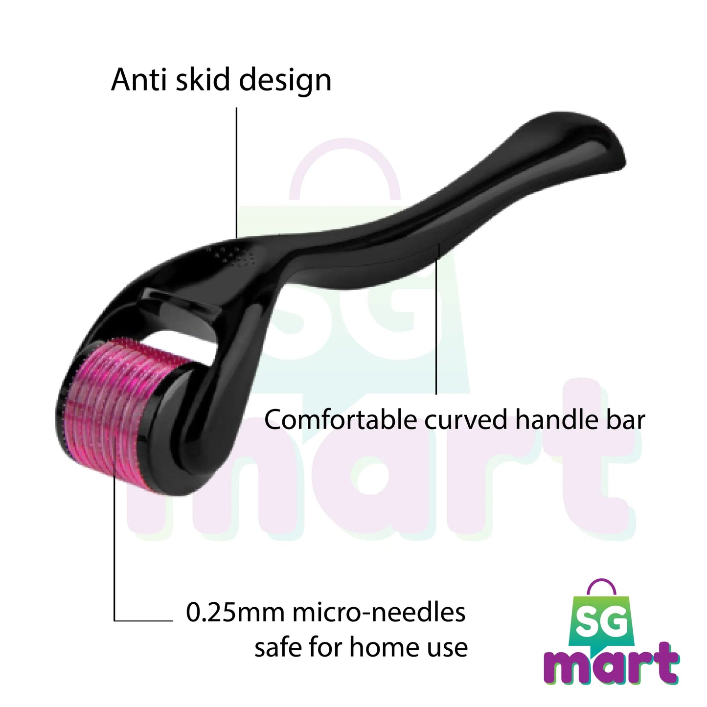 Derma Roller With 540 Micro Needle Skin Therapy 0.5 - pimple and hair growth Skin