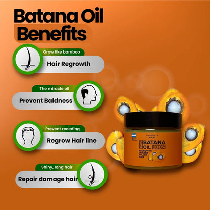 Hair Growth Batana Hair Oil 120ml | Anti Hair Fall Oil | Amla Reetha Shikakai | Bint E Hawa | For Men & Women
