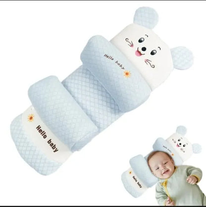 Baby Head Shaping Pillow for Newborn Anti Flat Head Support Cushion Soft Breathable Infant Sleeping Pillow Cartoon Baby Pillow